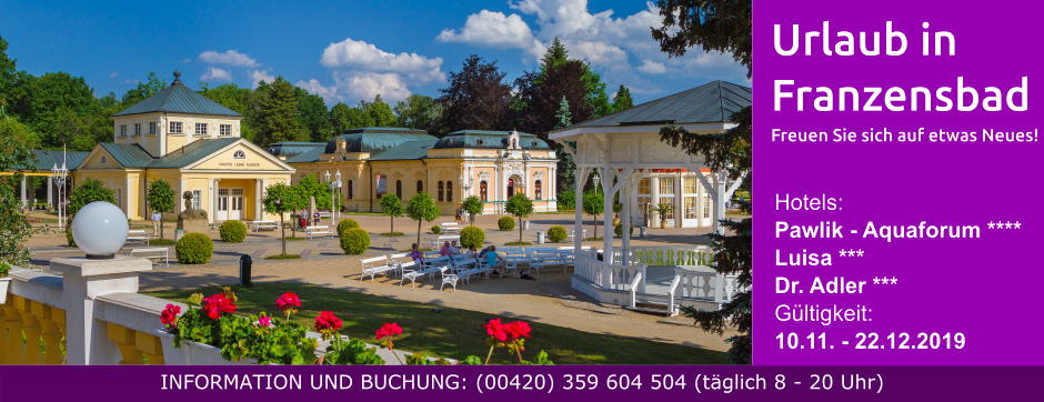 Urlaub in Franzensbad