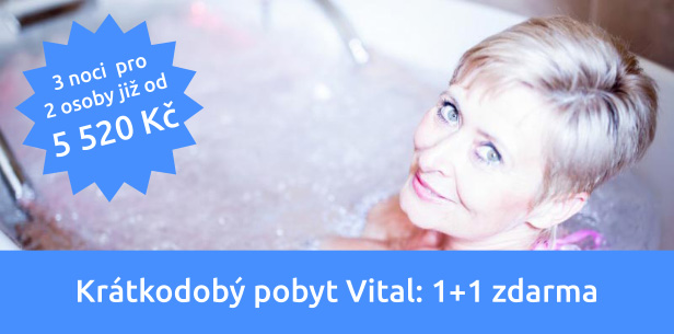 Krátkodobý pobyt Vital 1+1